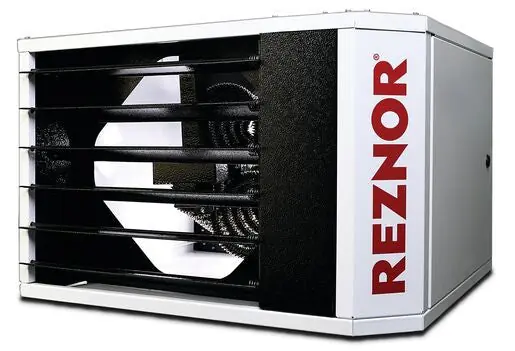 Reznor EUH-10 10kW / 34,121 BTU Commercial / Industrial Multi-Phase Low-Static Axial Fan Electric Unit Heater - 208-240V