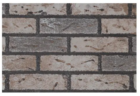 WHITE MOUNTAIN DVP20BW Washed Brick Liner for Small Innsbrook DV Insert