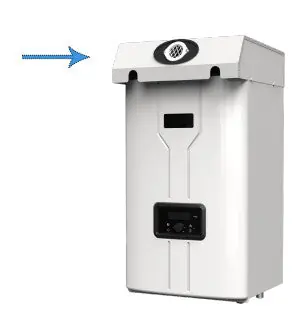 BRADFORD WHITE ST1238 Outdoor Vent Kit for Infiniti Condensing Tankless Hot Water Heater