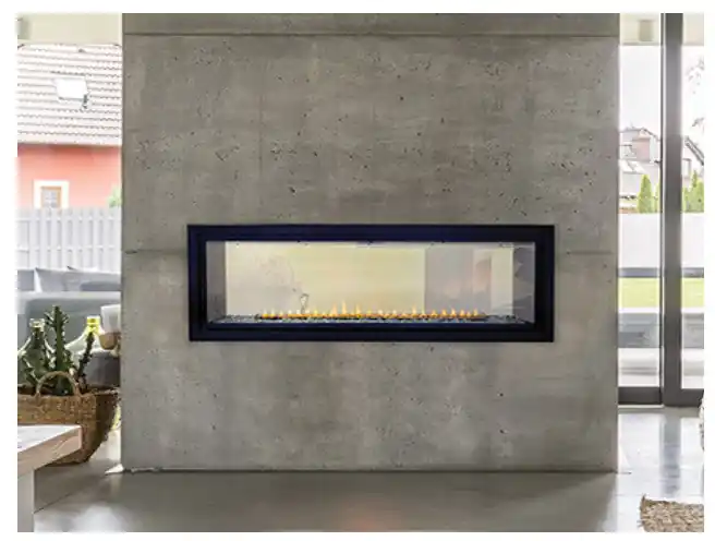 White Mountain VFLB48SP90 Boulevard See-Through Vent Free Linear Fireplace