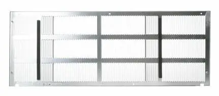 GENERAL ELECTRIC RAG60 42 Stamped Aluminum Exterior Rear Grille