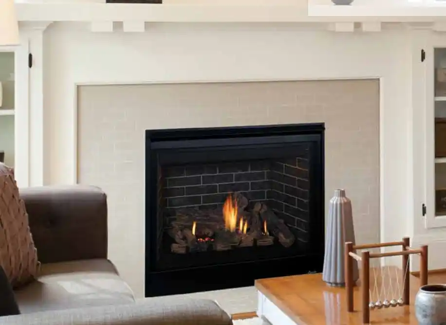 Superior DRT3535DENE Top/Rear Vent Pro Series Direct Vent Fireplace with Blower and Remote Natural Gas