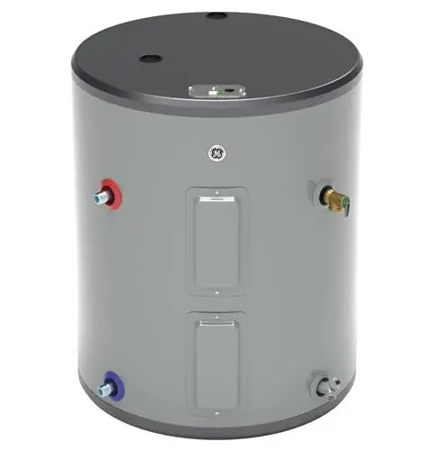 General Electric GE40L08BSM 36 Gallon Side Port Lowboy Electric Water Heater - 240 Volt - 8 Year Warranty