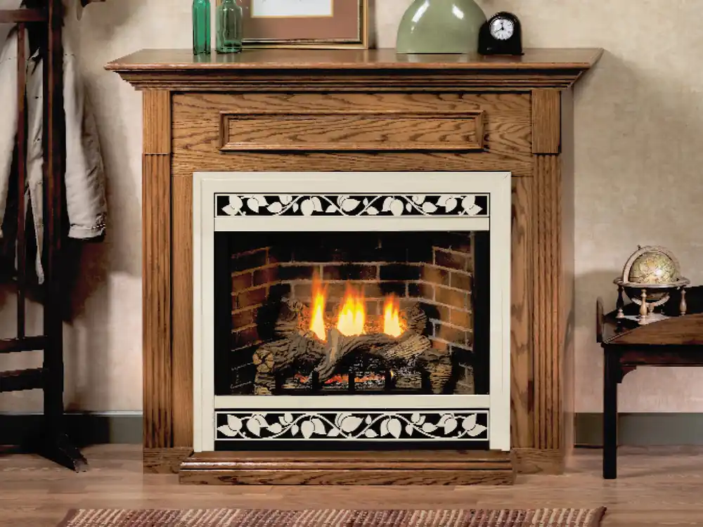White Mountain EMBF1SW 32 Standard Mantel in White