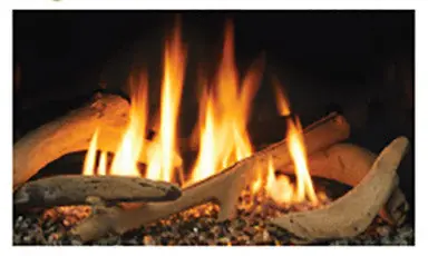 Majestic DWLG-MI-MAJ Driftwood Log Set for Contemporary Ruby35