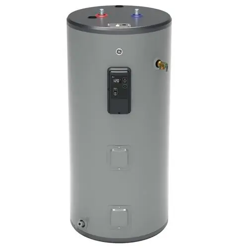 General Electric GE50S12BLM 50 Gallon Short Electric Water Heater with Built-in WiFi - 240 Volt - 12 Year Warranty