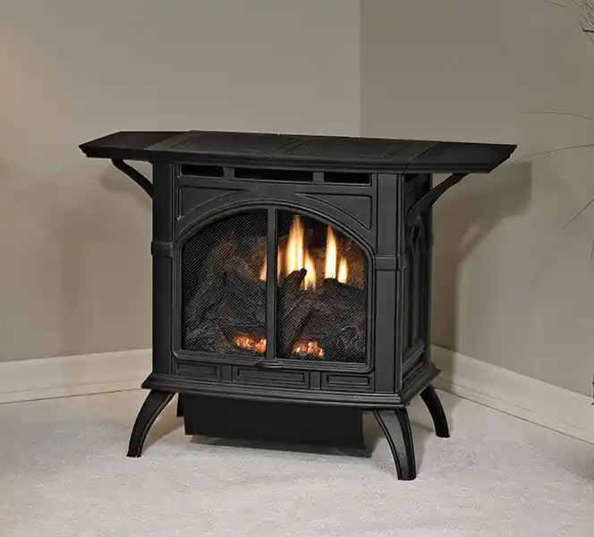White Mountain VFD10CC30 Spirit Series Vent-Free Millivolt Stove with 10000 BTU Contour Burner