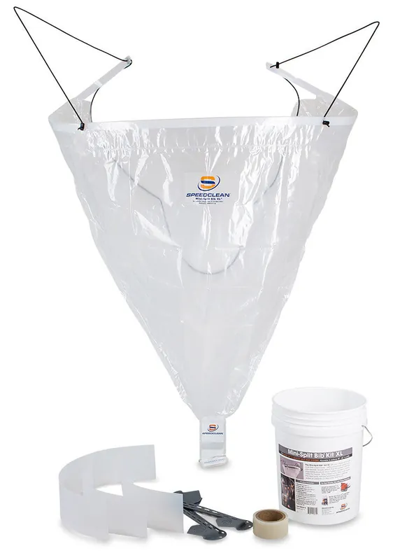 SpeedClean MSBKITXL Mini-Split Bib Kit XL