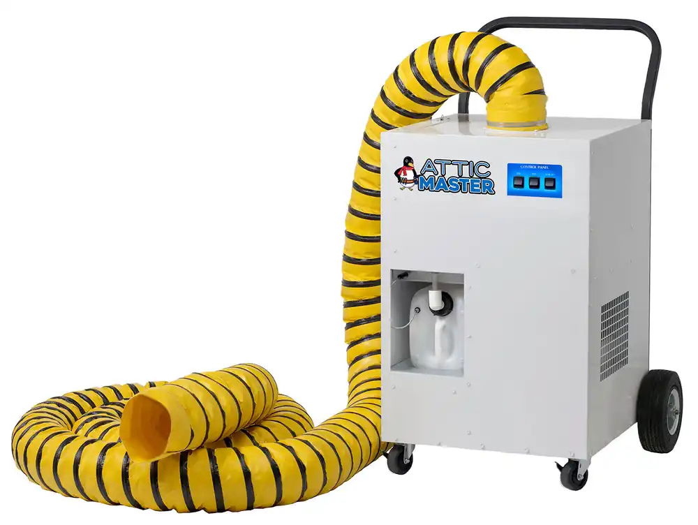 Kwikool KAM14-3 Attic Master 13700 BTU Portable High Temp Area Spot Cooler R454B