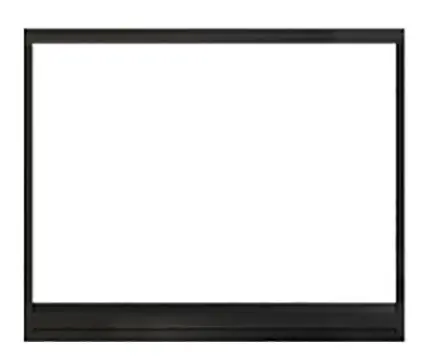 SUPERIOR FVFBK35T 35 Black Inside Fit Vista Facade