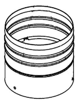 Majestic HZMR-ADP Heat Zone Adapter Kit for Majestic Fireplaces
