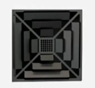 KING ELECTRIC KFUH-RD King KFUH-RD Radial Air Diffuser