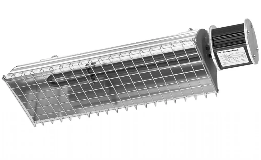 King Electric OKH191H6R-120 1600 Watt Hairpin Element Electric Radiant Heater - Indoor or Outdoor Use