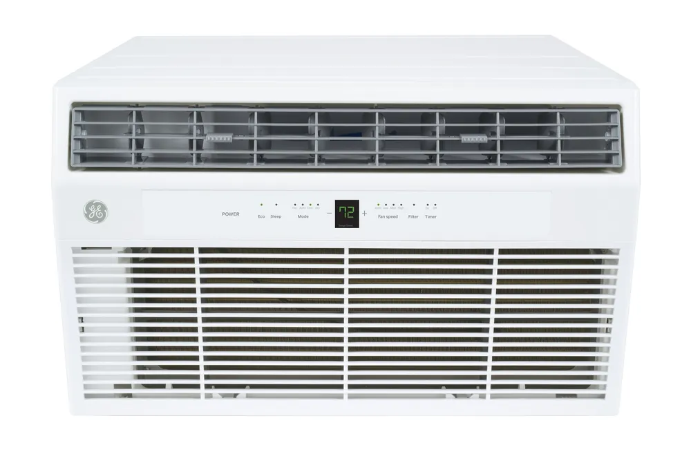 GE AKCQ14DCJ 14000 BTU Through-the-Wall Room Air Conditioner - 208/230V - R32 Refrigerant