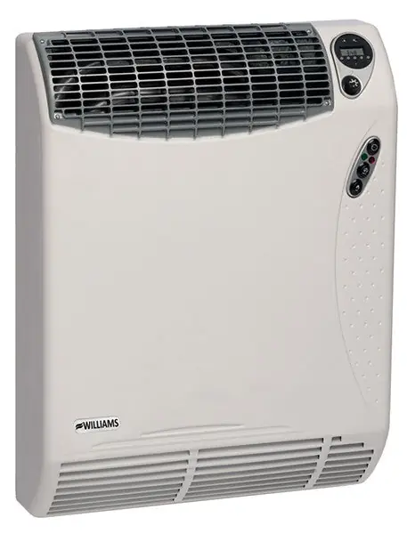 WILLIAMS FURNACE 17735 Natural Gas 17700 BTU High Efficiency Direct Vent Wall Furnace