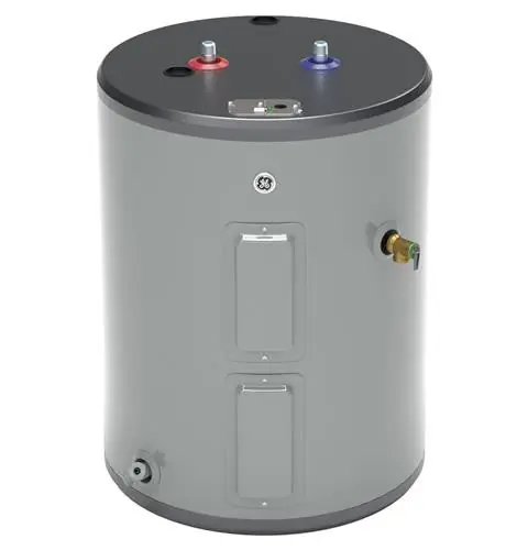 GENERAL ELECTRIC GE40L08BAM 36 Gallon Top Port Lowboy Electric Water Heater - 240 Volt - 8 Year Warranty