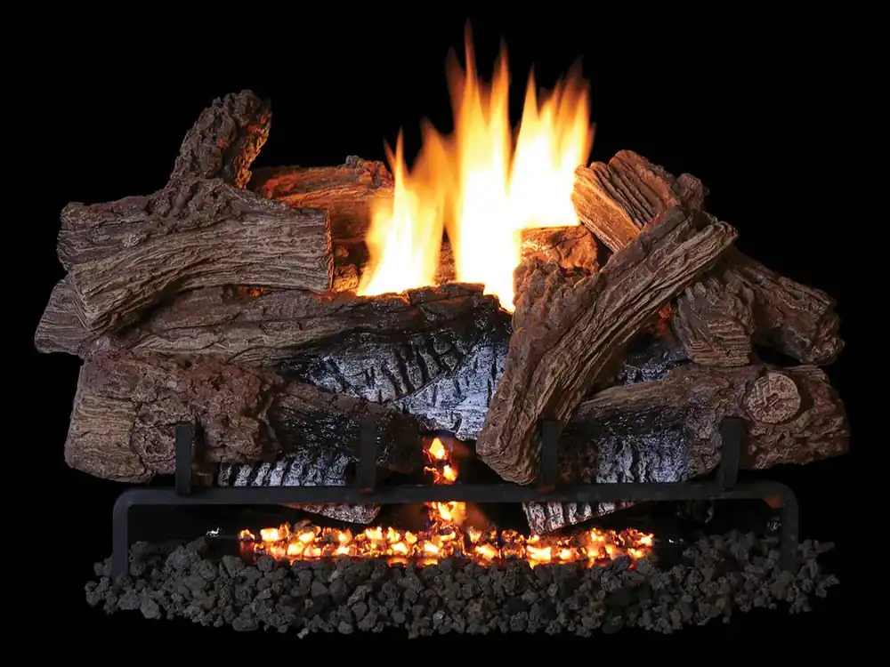 SUPERIOR LTF18WT 18 Inch Wild Timber Log Set Replacement Logs for Triple Flame Vent Free Burners
