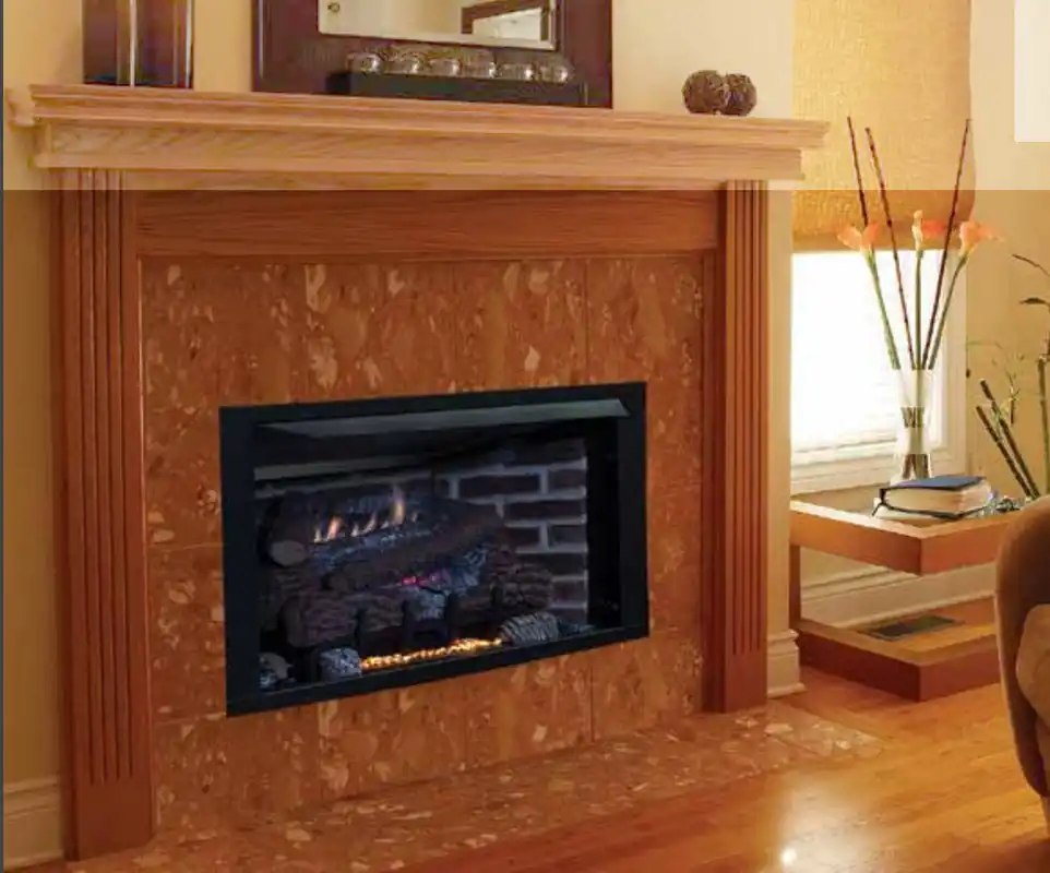 SUPERIOR VRT4036ZE Vent Free Gas Fireplace System with Electronic Ignition Burner