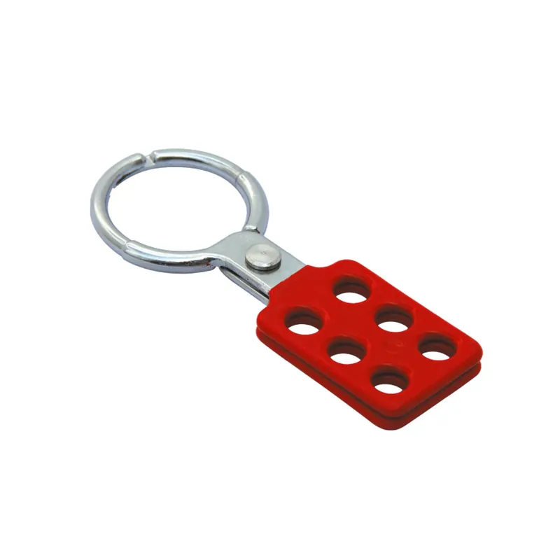 Zing Green Safety 7546 Coated Aluminum Red Hasp 1.5 inches Jaw Diameter