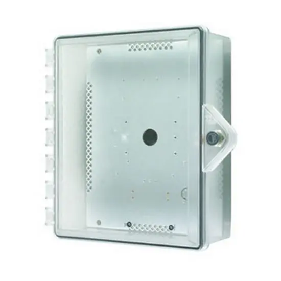 Sti Sti-7520 Type 4X Protective Cabinet with Backplate and Key Lock - Clear