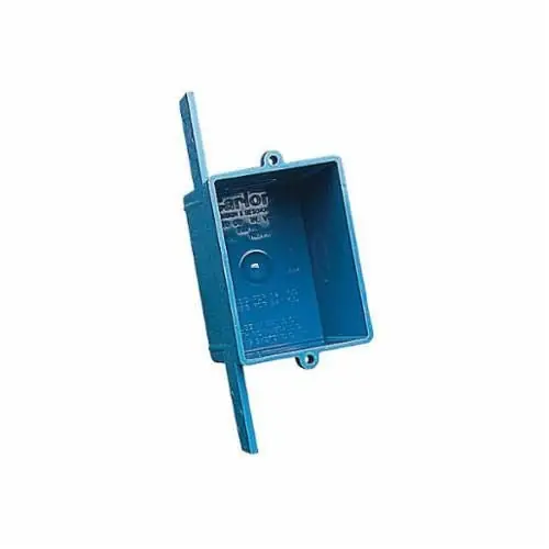 Abb A58381E carlon quick connect outlet box 3/4 in. knockouts