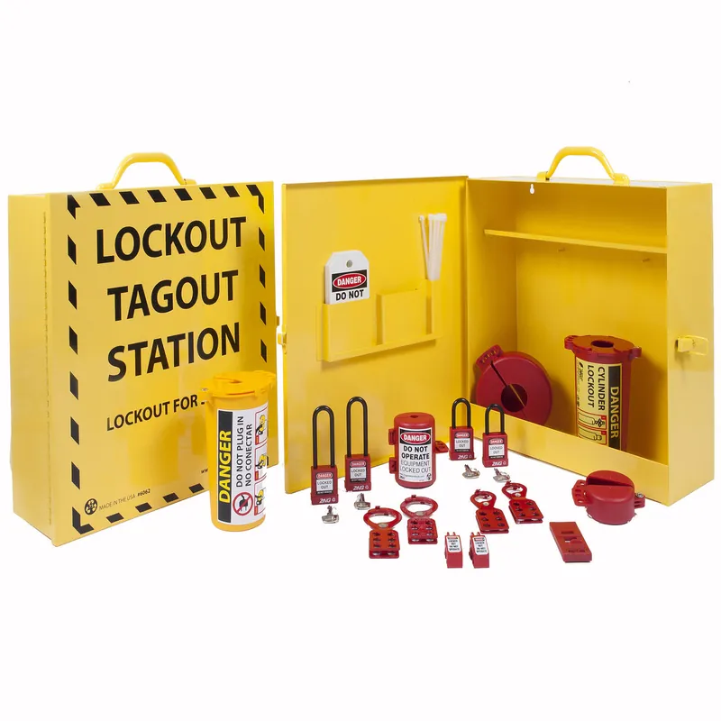 Zing Green Safety 6062 RecycLockout Lockout Cabinet - Stocked