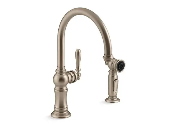 Kohler 99262-BV Artifacts Primary Swing Spout W/Spray