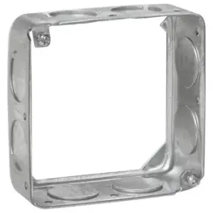 Crouse Hinds TP426 Square Extension Ring 4 inches 1-1/2 inches (8) 3/4 inches