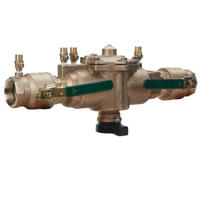 Watts LF009M2-QT-FS Reduced Pressure Zone Backflow Preventer Assembly 2 Inch