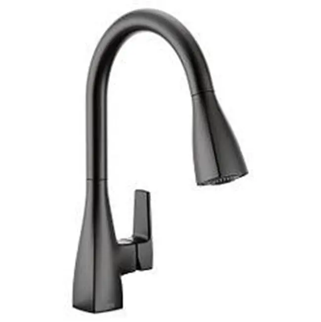 Cleveland Faucets 76162BL Slate Single Handle Pull Down Kitchen Faucet