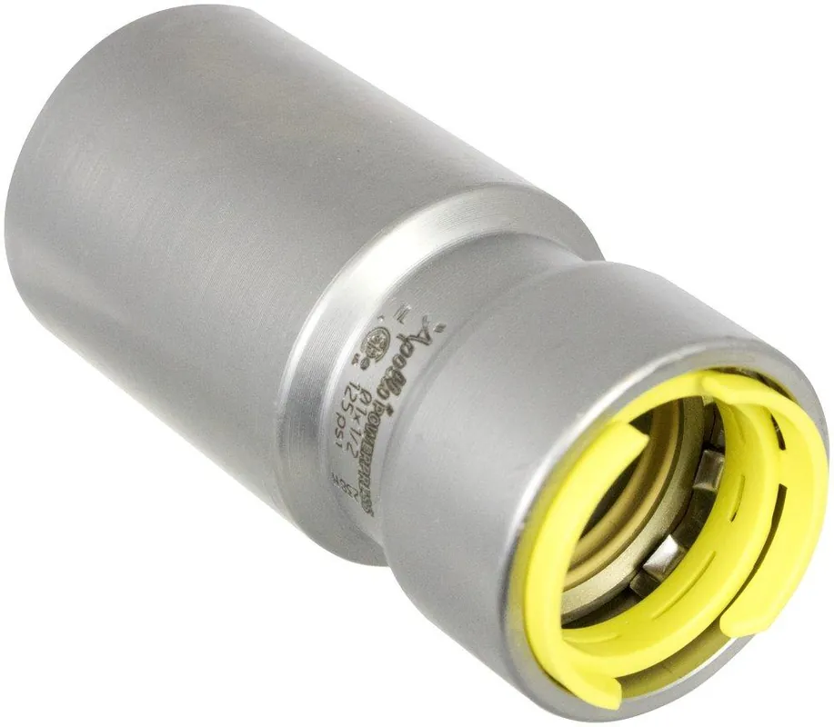 Apollo Powerpress 7482068 418G Series 2 x 1-1/4 in. Fitting x Press Zinc Nickel Carbon Steel Reducer