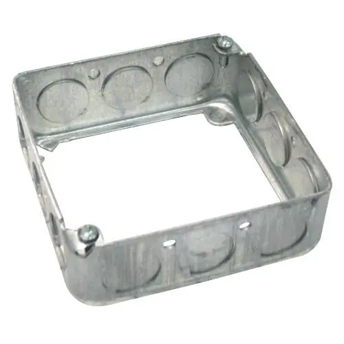 Crouse Hinds TP424 Steel Extension Ring 4-Inch x 4-Inch x 1-1/2-Inch 21-Cubic-Inch
