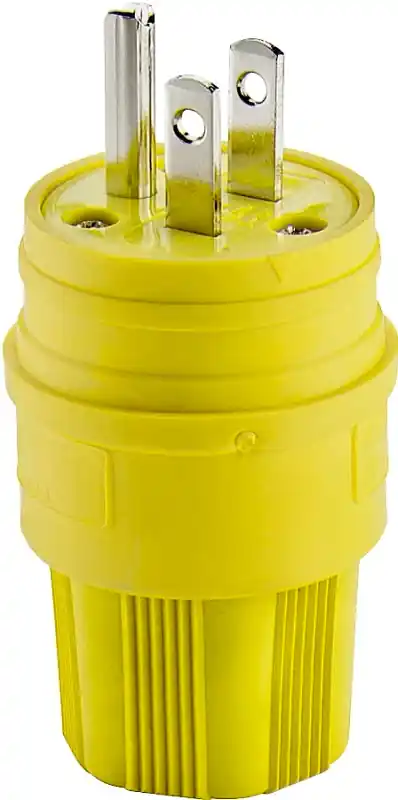 Eaton 14W47 Straight Blade Plug 125V 15A NEMA 5-15P