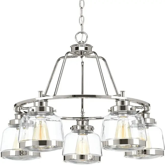 Progress Lighting P400058-104 Judson 5-Light Farmhouse Chandelier