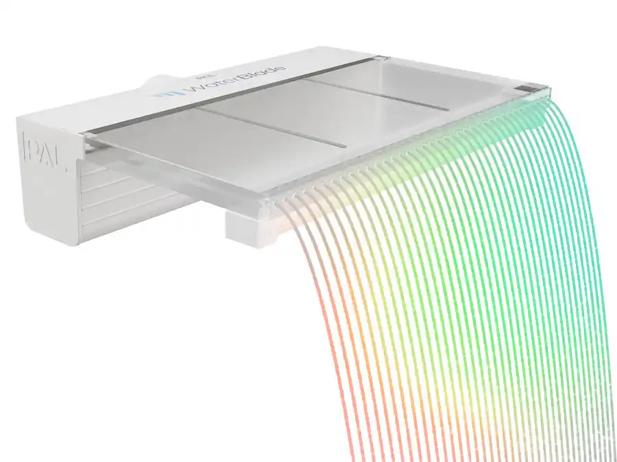 Pal Lighting 64-EFWB-1-6N-B Evenflow 1 feet0in Long Waterblade With Bottom Feed