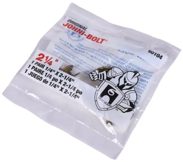 Hercules 90-104 Johni-Bolt Closet Bolt 2-1/4 in