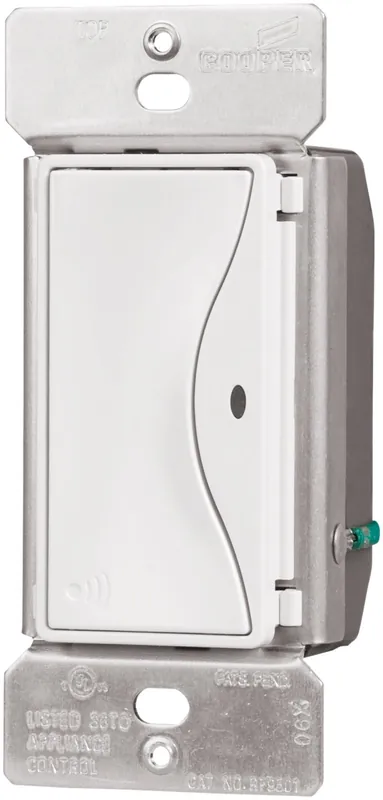 Eaton RF9501AW Aspire RF Single-Pole Wireless Light Switch 15-Amp REPLACEMENT RF9517