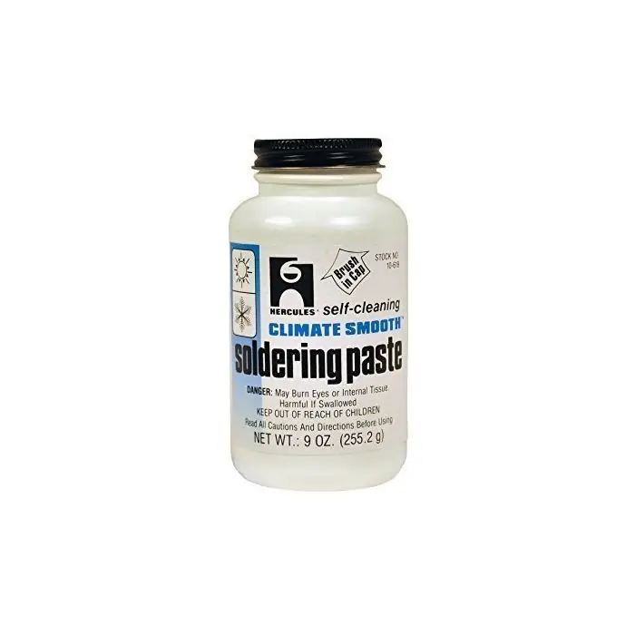 Oatey 10619 Hercules Climate Smooth Soldering Paste 9 oz