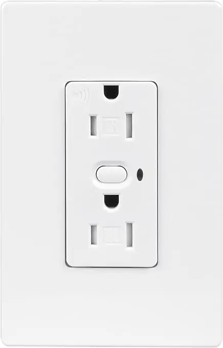 Eaton RFTR9505-TAW Aspire RF Straight Blade Receptacle 15A Split Control