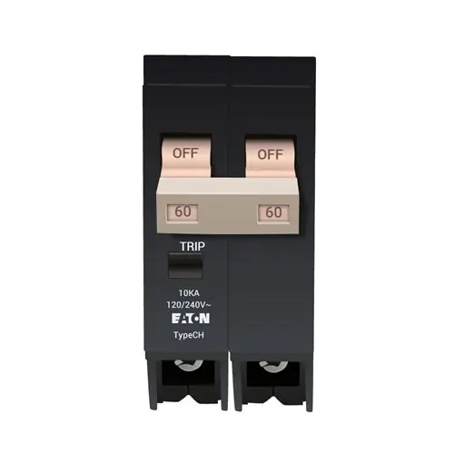 Cutler & Hammer CHF260 2 Pole 60 Amp 120/240V C/B
