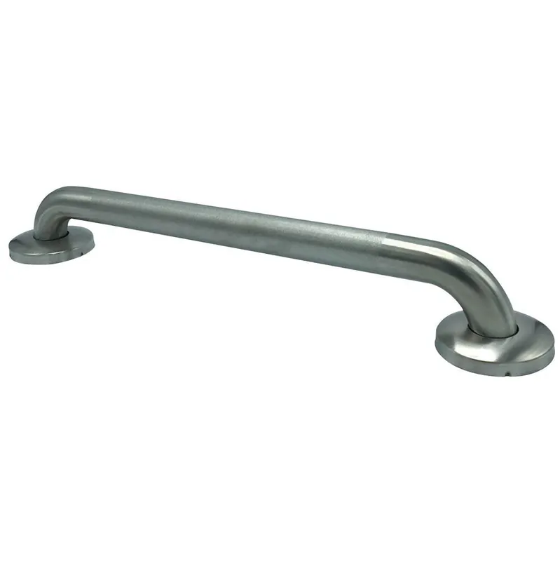 Wal-Rich 1370012 1 1/4 inches x 48 inches Stainless Steel Peened Finish Grab Bar
