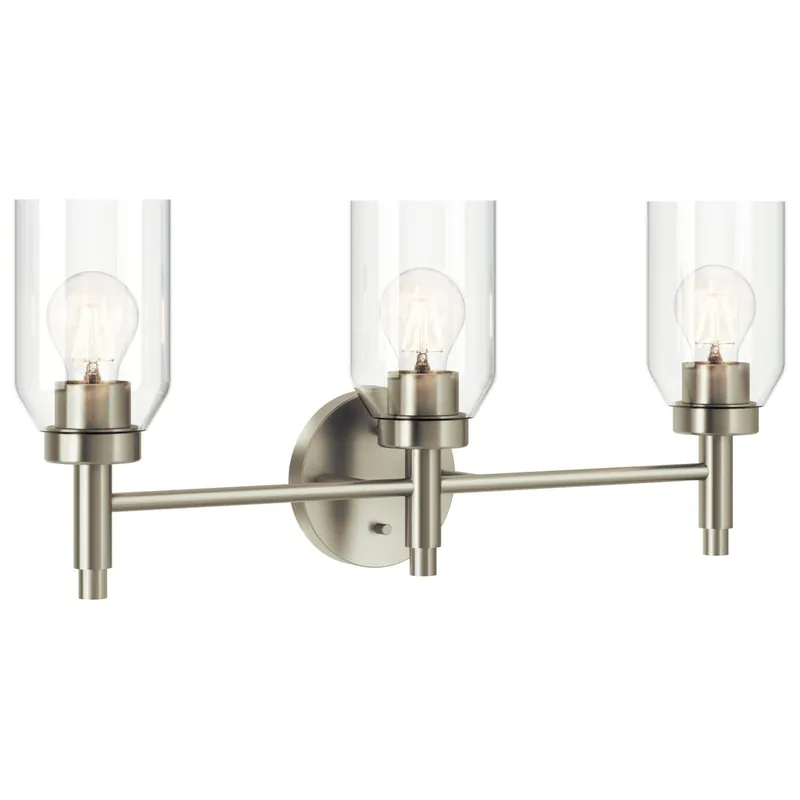 Kichler 55185NI Madden 3 Light 24 inch Bath Vanity Light Brushed Nickel