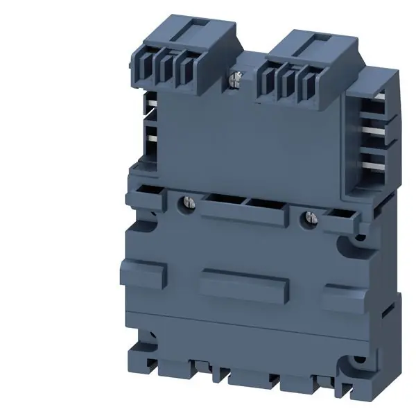 Siemens 3RV29174A Busbar 3 Phase Extension Connector for 2 Circuit Breaker S00 / S1 3RV2 Series
