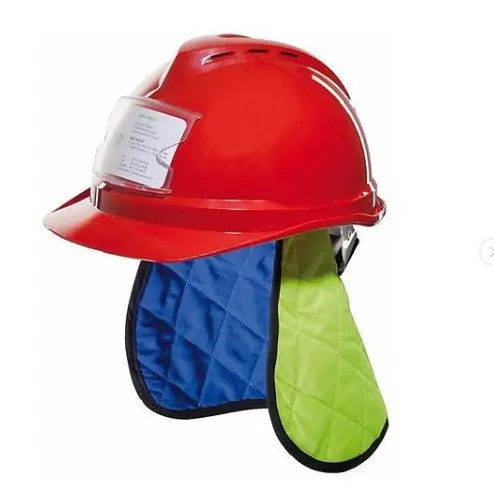 Hyperkewl 6535-HV Evaporative Cooling Hardhat Pad W/ Neck Shade