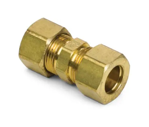Flare 62-8-6 Union Compression Brass Fittings 1/2 x 3/8