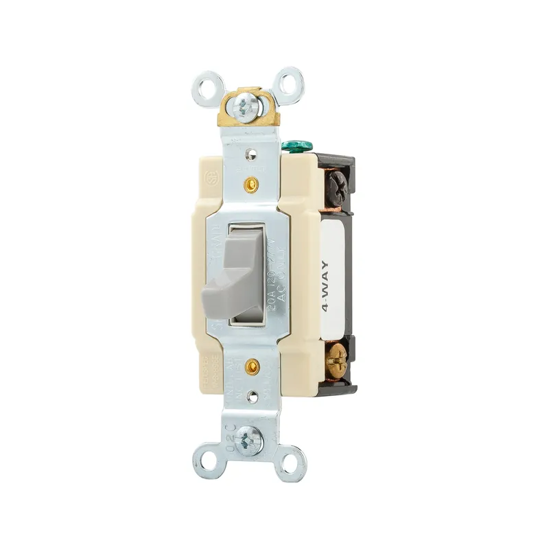 Eaton CS420GY-BU Toggle Switch 4-Way 20 Amp
