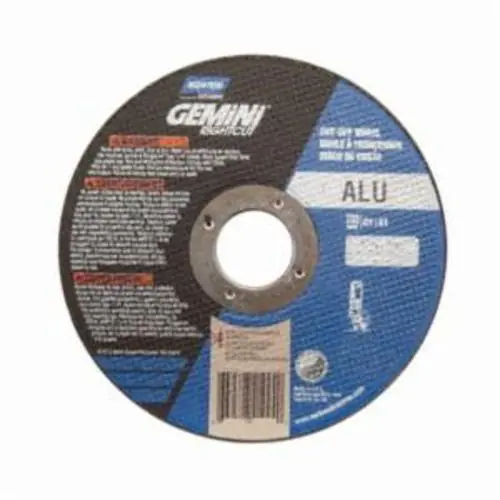 Norton 66252841997 Gemini®/RightCut® INOX/SS Coarse Grit Aluminum Oxide Type 01/41 Cut Off Wheel