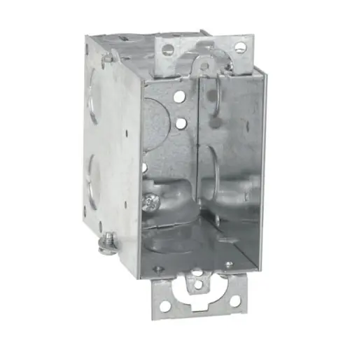 Crouse Hinds TP238 Steel 1-Gang Gangable Switch Box 18-Cubic-Inch