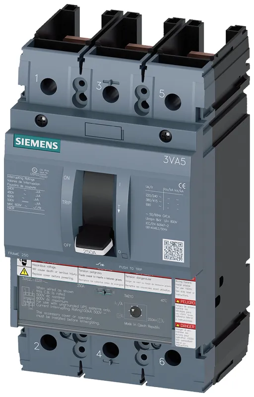 Siemens 3va5225-5ed31-0aa0 brkr 3va52 3