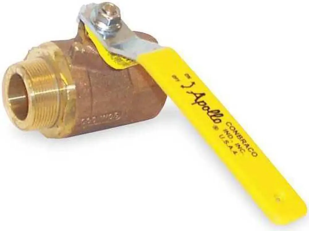 Apollo Valves 7080201 3/8 inches apo 70 2pc fp mxf bv brz